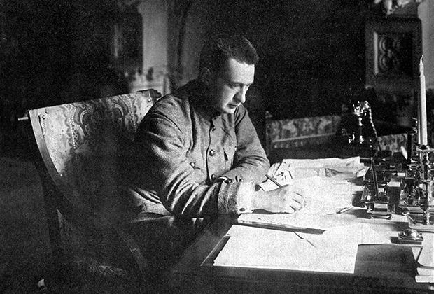 Александр Керенский, министр-президент временного правительства.